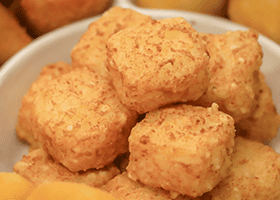 Tapioca cubes