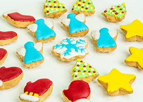 Decorated cookies