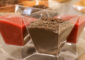 Dessert in a jar