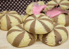 Striped cookie